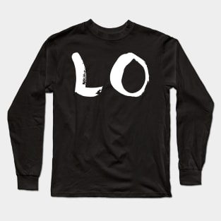 LOVE Matching couple shirt "LO" plus "VE" Long Sleeve T-Shirt